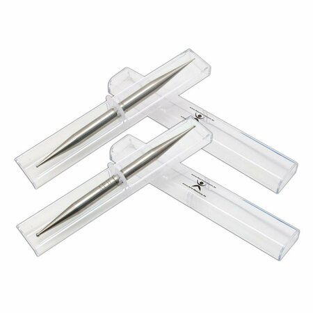 SALUD Stainless Steel Massage Stick Set withbox; Medium & Large SA2246270